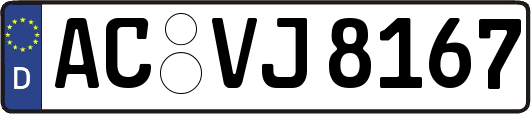 AC-VJ8167