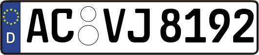 AC-VJ8192