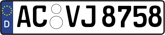 AC-VJ8758