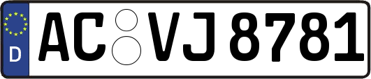 AC-VJ8781