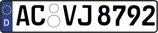 AC-VJ8792