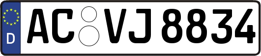 AC-VJ8834