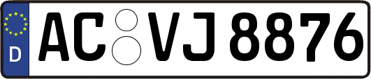 AC-VJ8876