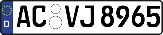 AC-VJ8965