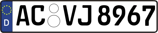 AC-VJ8967