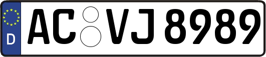 AC-VJ8989
