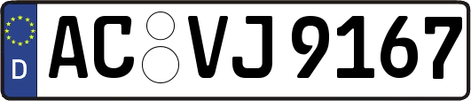 AC-VJ9167