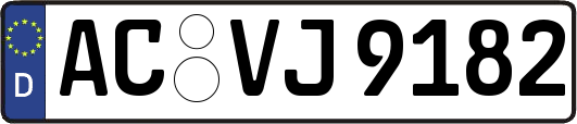 AC-VJ9182