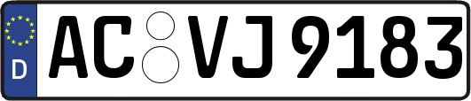AC-VJ9183