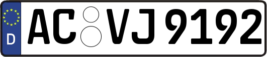 AC-VJ9192