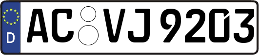 AC-VJ9203