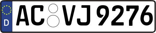 AC-VJ9276