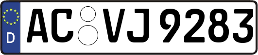 AC-VJ9283