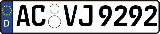 AC-VJ9292