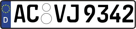 AC-VJ9342