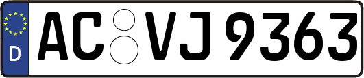 AC-VJ9363