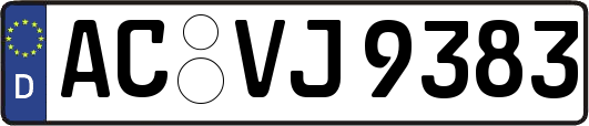 AC-VJ9383