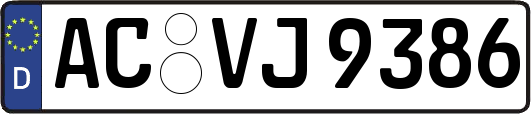 AC-VJ9386