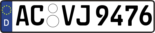 AC-VJ9476