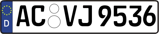 AC-VJ9536