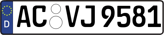 AC-VJ9581