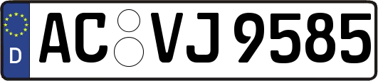 AC-VJ9585