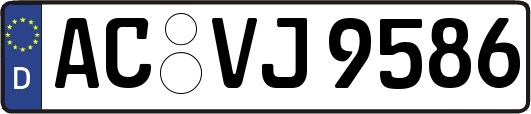 AC-VJ9586