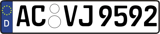 AC-VJ9592