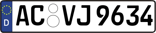 AC-VJ9634
