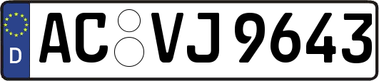 AC-VJ9643