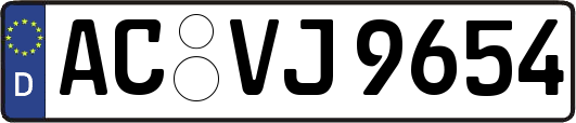 AC-VJ9654