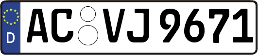 AC-VJ9671