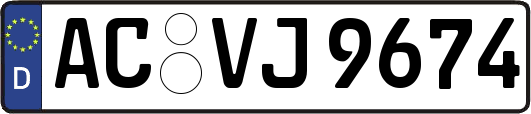 AC-VJ9674