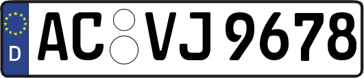 AC-VJ9678