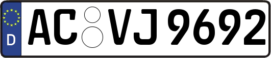AC-VJ9692