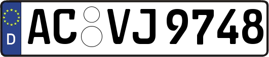 AC-VJ9748
