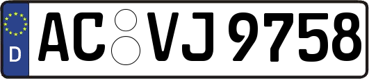 AC-VJ9758