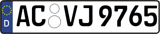 AC-VJ9765