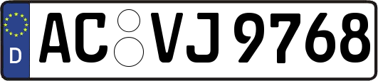 AC-VJ9768