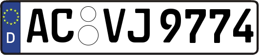 AC-VJ9774