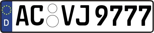 AC-VJ9777