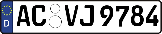 AC-VJ9784