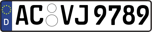 AC-VJ9789