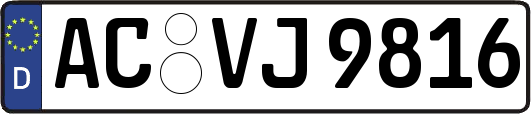 AC-VJ9816