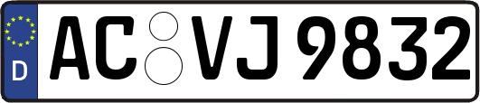 AC-VJ9832