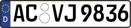 AC-VJ9836