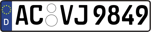 AC-VJ9849