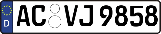 AC-VJ9858