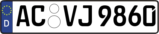 AC-VJ9860