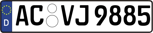 AC-VJ9885